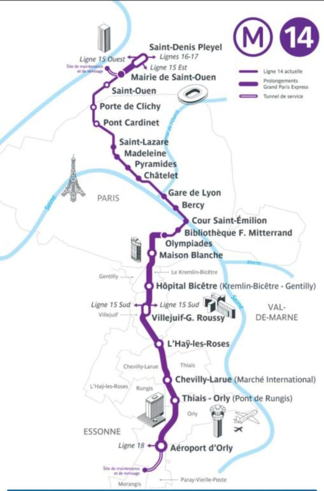 Апартаменти Super F2 A 5Mn Aeroport D'Orly Parking Prive Gratuit Paray-Vieille-Poste Екстер'єр фото
